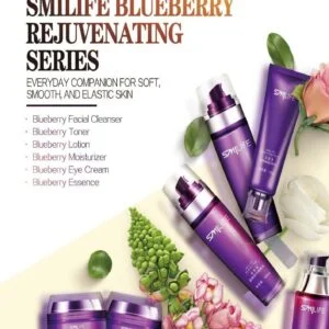 SMILIFE BLUEBERRY REJUVENATING SERIES | FACIAL CLEANSER | TONER| LOTION | MOISTURE | EYE CREAM | ESSENCE