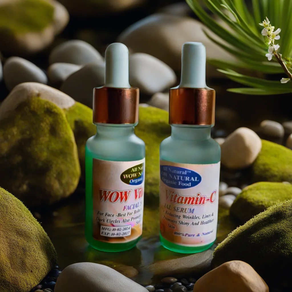 Wow Vitamin-c Serum for Mature Skin, All-In-One Formula Hydrates, Firms, Lifts, Smooths, Targets Age Spots, Wrinkles, Vitamin C Serum